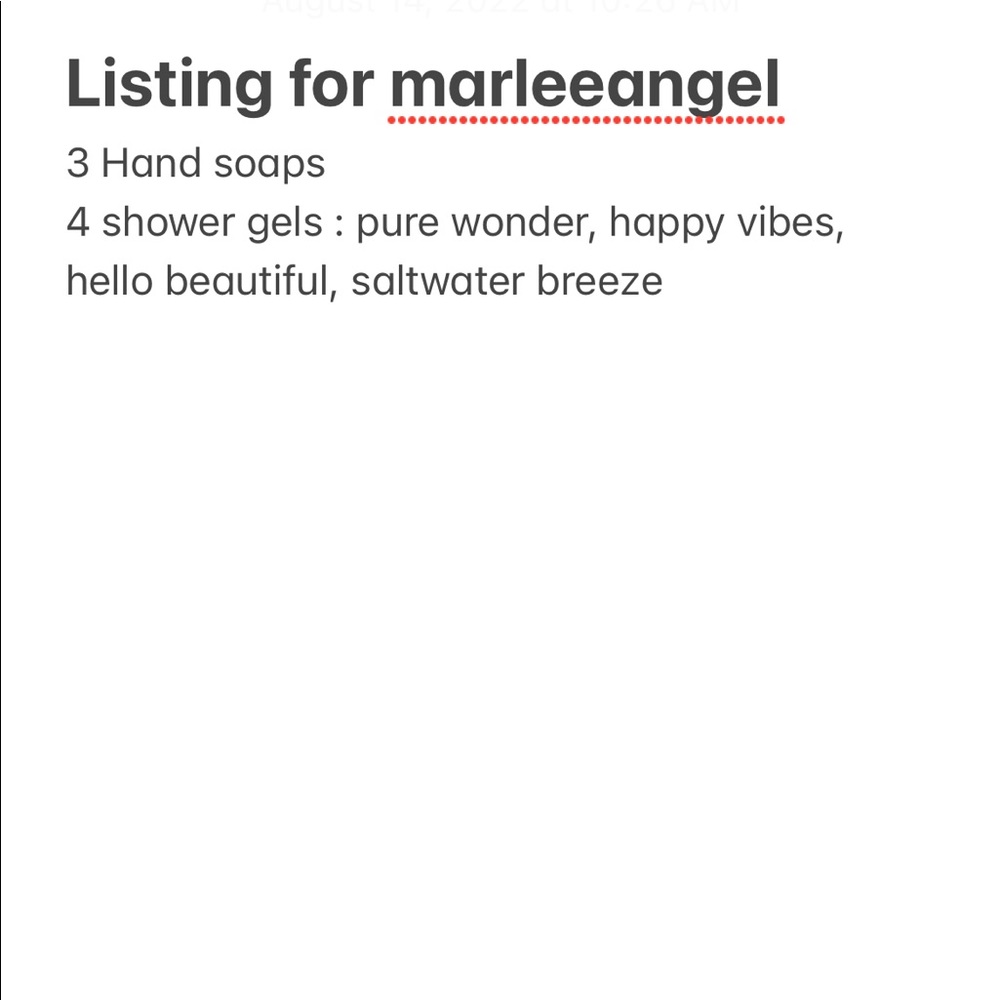 Reserved listing for marleeangel